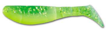 Relax Kopyto - 9 cm -   feuergelb/grün/Glitter laminiert