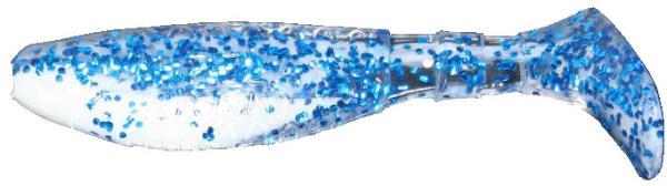 Relax Kopyto - 12 cm - weiß/klar/blau Glitter laminiert